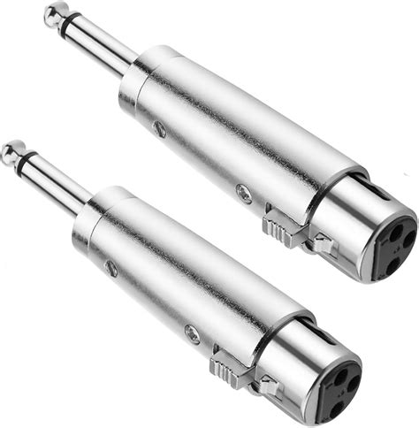 Buy COLICOLY Unbalanced XLR Female to 14 Inch TS Mono Male Plug Cable ...