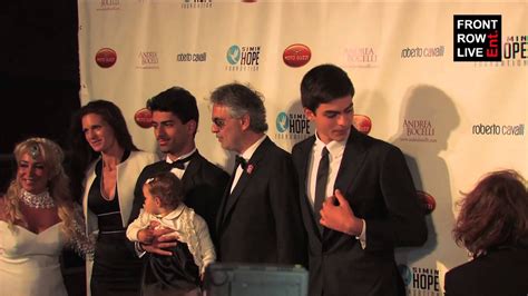 Andrea Bocelli & family celebrate Father's Day in Hollywood | Andrea ...