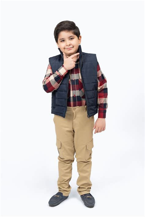 Boys Puffer Vest - Navy Blue – Nine Ninety Nine