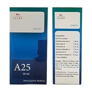 Buy ALLEN A25 DROP 30ML Online at Low Prices in India - Amazon.in