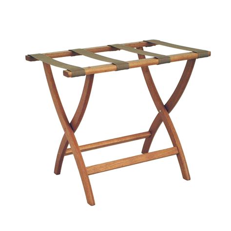 Wooden Mallet LR2 Deluxe Luggage Rack by Wooden Mallet : Amazon.in ...