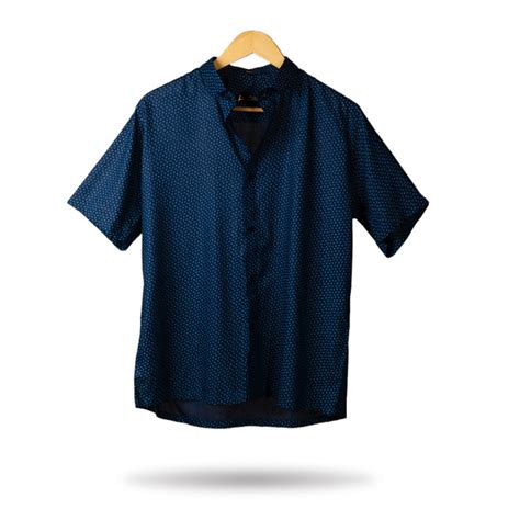 MEYDAN DOTTED NAVY BLUE – Flex Cotton