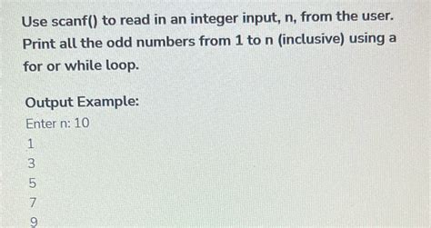 Input Using Scanf 的图像结果