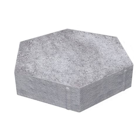 Oldcastle 12-in L x 10-in W x 2-in H Hexagon Rio Blend Concrete Patio ...