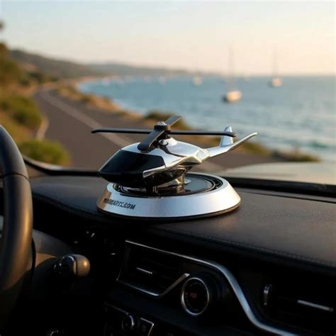 Solar Powered Car Perfume Diffuser/Dispenser | Helicopter Design, Auto ...