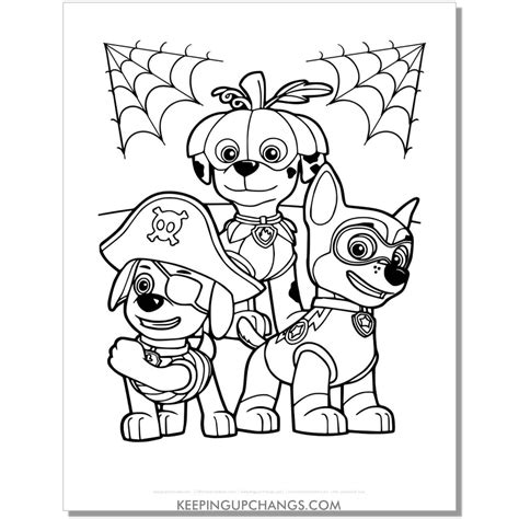 Free Printable Paw Patrol Birthday Coloring Pages [2025]