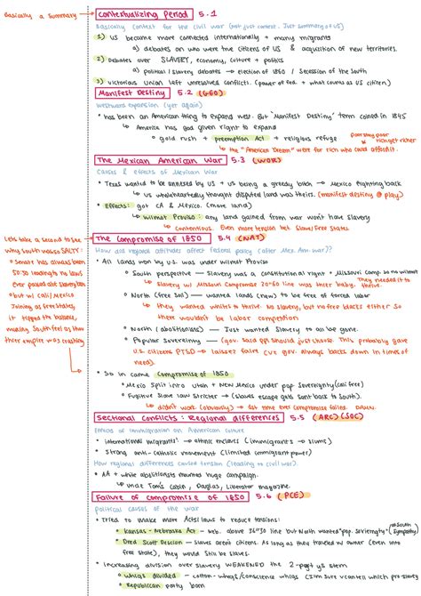 SOLUTION: Apush period unit 5 1844 1877 one page full review - Studypool