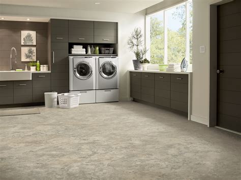LAUNDRY ROOM | Luxury Vinyl We love how this vinyl floor brings out the ...