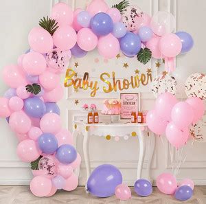 Flipkart.com | NATA BALLOON Solid Baby Shower Banner Decoration Items ...