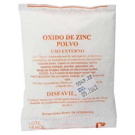 Comprar S Oxido De Zinc 16 Sobres Und | Walmart Guatemala - Walmart | Guatemala