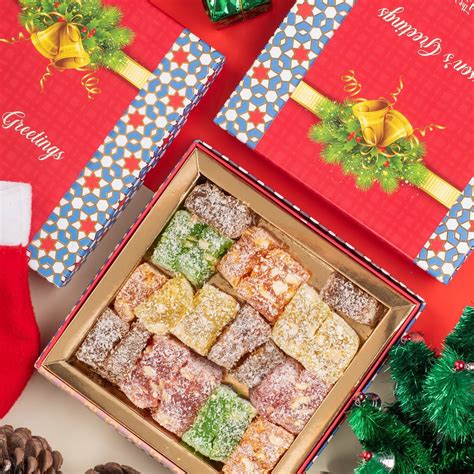 Assorted Turkish Delight Box - 250g -The Baklava Box – The Gourmet Box