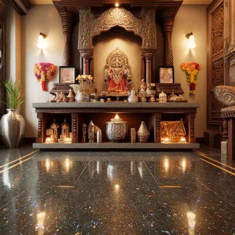 Perfect Pooja Room Tile Design Ideas