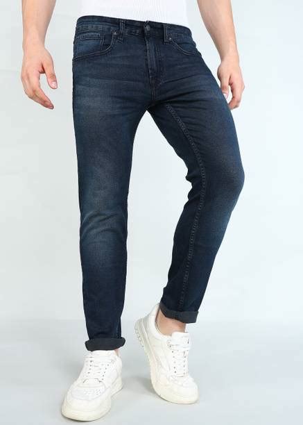 Tapered Fit Jeans - Buy Tapered Fit Jeans Online at Best Prices in ...