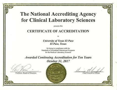 Lab Technologist Certification
