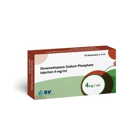 Dexamethasone Sodium Phosphate Injection - S V Healthcare