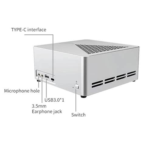 RX1 Mini PC Windows 11 4K Mini PC 8+512GB EU