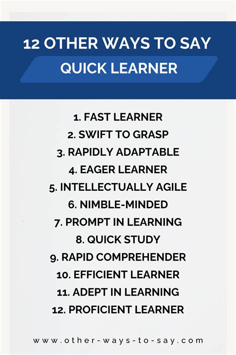12 Other Ways to Say "Quick Learner" - Other-Ways-To-Say