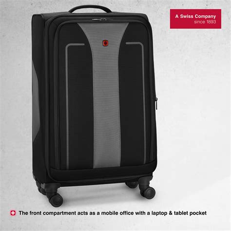 Wenger, Fantic Large Softside Case, Black, 109 Litres, Swiss designed