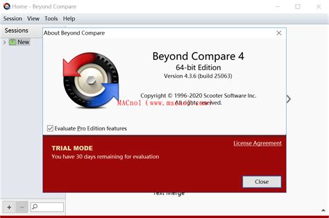 文件对比软件 Beyond Compare 破解版 v4.3.6 中文破解版（附注册机）_麦克软件园