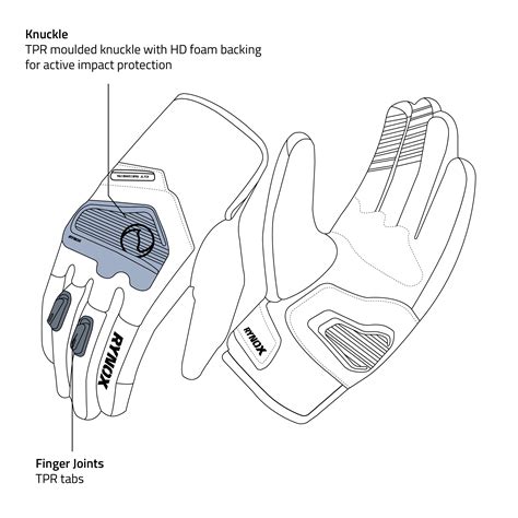 HELIUM GT 2 GLOVES – Rynox Gear