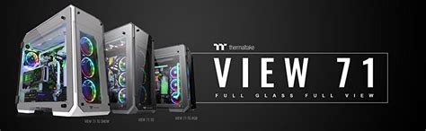 Amazon.in: Buy Thermaltake - View 71 TG Snow/White/Win/SPCC/Tempered ...