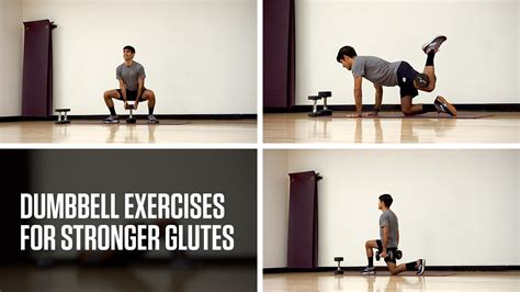 Dumbbell Glute Exercises: Best Moves for Glutes