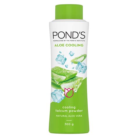POND'S Aloe Cooling Talc, With 100% Natural Aloe vera extract – POND'S ...