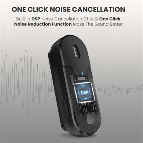 Buy Portronics Vlogmate 2 Dual Wireless Microphone with Type C & 8 Pin ...