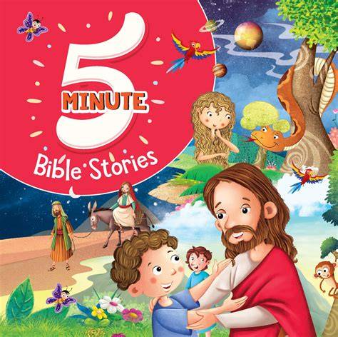 Buy Pegasus 5 Minute Bible Stories - Premium Quality Padded & Glittered ...