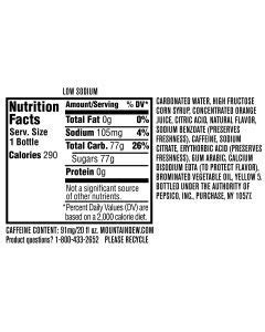 Buy Mountain Dew Soda Citrus 20 Fl Oz from Dollar General - Instore