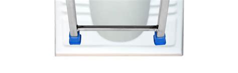 NEOSAFE Stainless Steel Premium Folding Shower Bathing Room Wall Mount ...