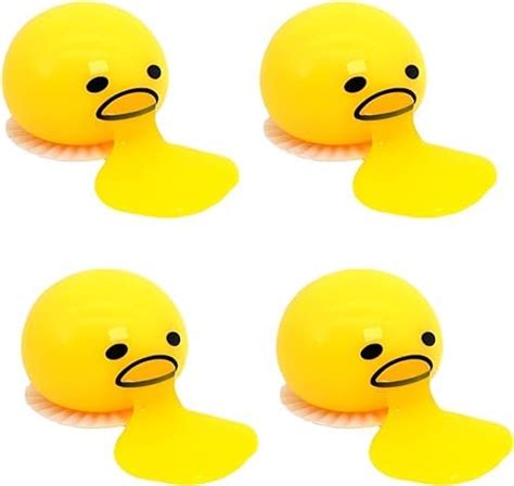 Buy HOFASON Slime Stress Egg Ball, Vomiting Egg Stress Ball, Puking Egg ...