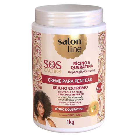 Salon Line - Linha Tratamento SOS Cachos - Creme India | Ubuy