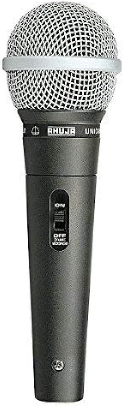 Ahuja AUD-98XLR Unidirectional Dynamic Microphone -Corded Mic : Amazon ...
