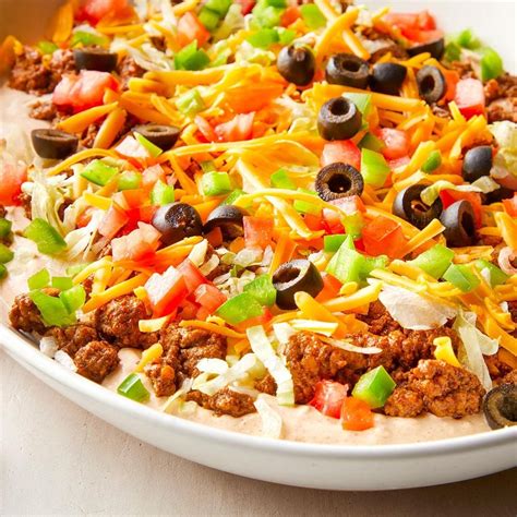 Ground Beef Taco Dip - All.Semua