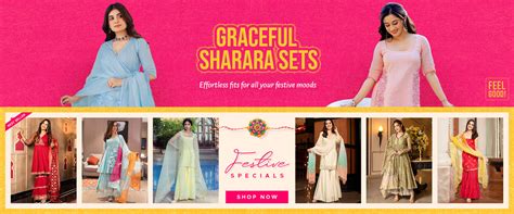 Ethnic Wear - Buy Indian Ethnic Wear for Women & Girls Online - Aachho