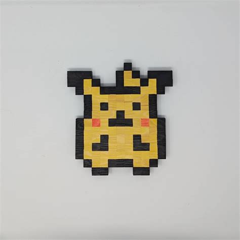Pokemon Pixel Art Pikachu