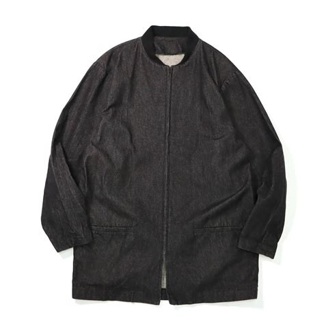 [M程度] 80's C.C. CARBONELL Denim Coat Black | mongos