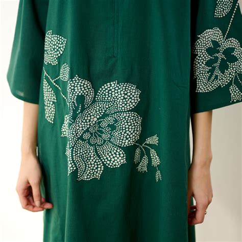Buy Meadow Patchwork Cotton Kurta Set - Emerald Green | Rustorange