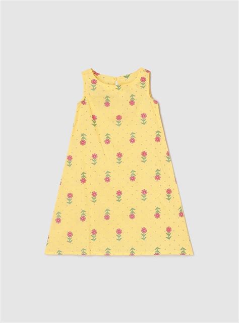 Buy Girls Printed Sleeveless A-line Kurta Online at just Rs. 349.0 ...
