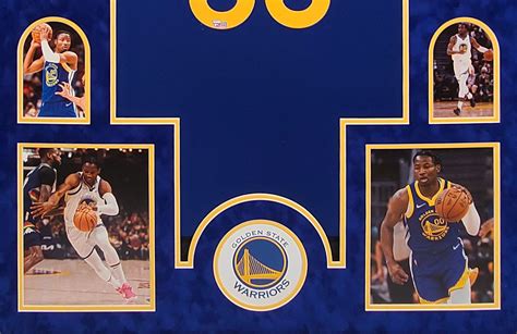 Jonathan Kuminga Autographed Framed Warriors Navy Jersey - The Stadium ...