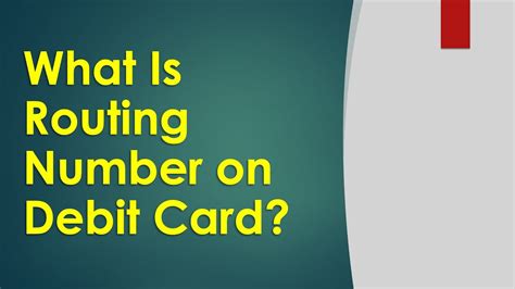 Image result for Routing Number On Debit Card