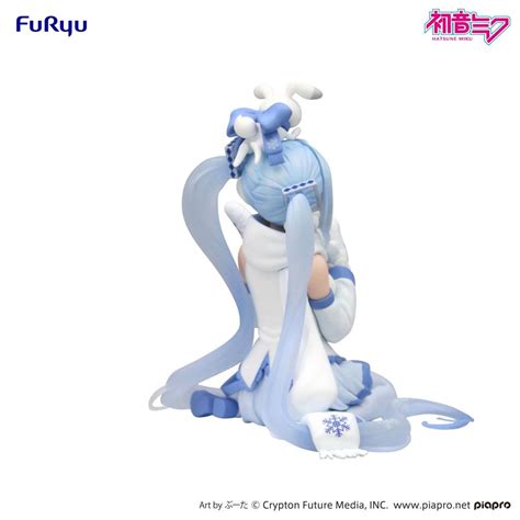 HATSUNE MIKU - Snow Miku "Sky Town" - Statue Noodle Stopper 10cm ...