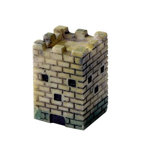 Mini Square Castle Miniature