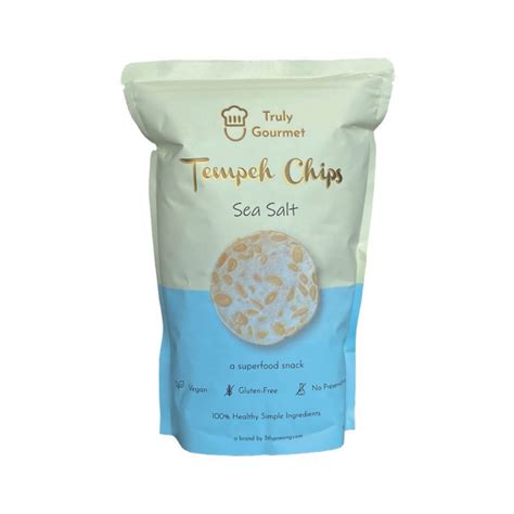 Truly Gourmet Sea Salt Tempeh Chips – Wmart