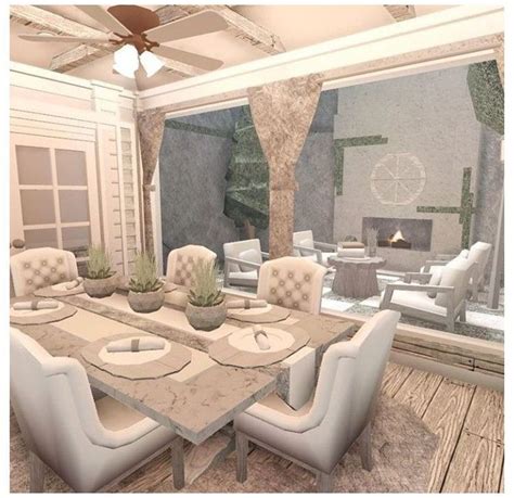 bloxburg dining room ideas