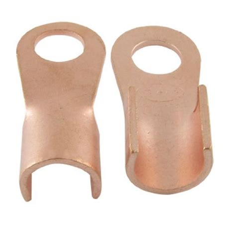 Alcoa Prime10 Pcs 200A Cable Connector Lugs Ring Tongue Copper Passing ...
