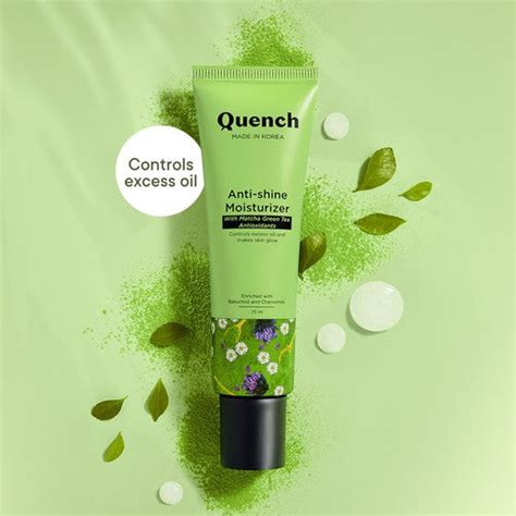 Oil Free Moisturizer with Matcha Green Tea – Quench Botanics