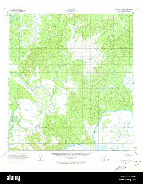 Unalakleet map hi-res stock photography and images - Alamy