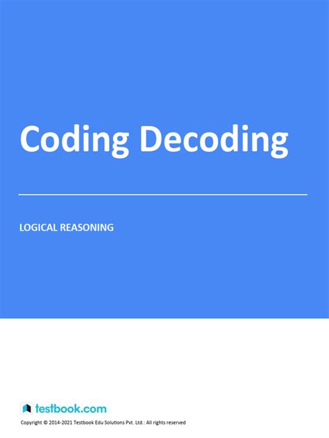 Image result for Notes and Formulas of Coding Decoding